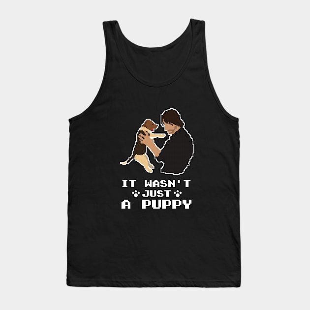 It Wasn't Just A Puppy Tank Top by Cinestore Merch